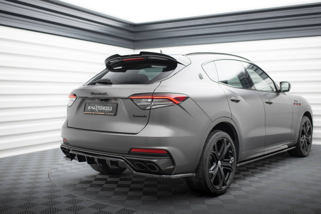 Maxton Design Rear Splitter (with vertical bars) Maserati Levante Trofeo Mk1