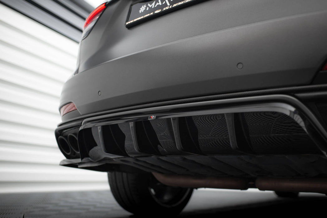 Maxton Design Rear Splitter (with vertical bars) Maserati Levante Trofeo Mk1