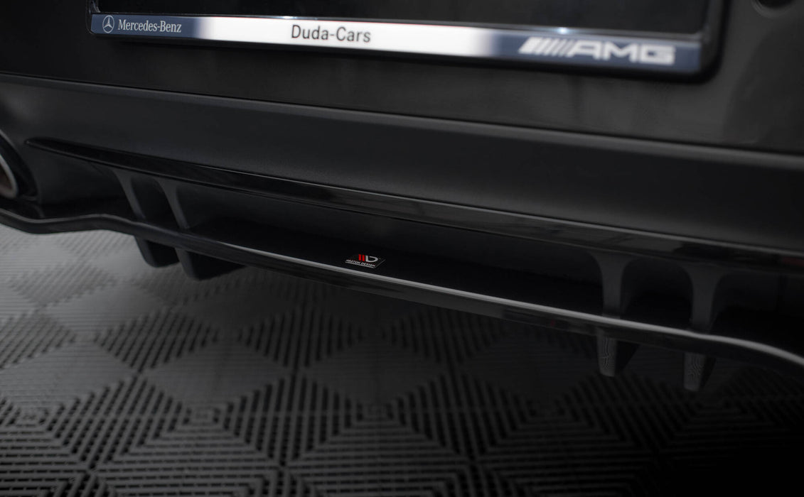 Maxton Design Rear Splitter (with vertical bars) Mercedes-AMG 53 4 Door Coupe