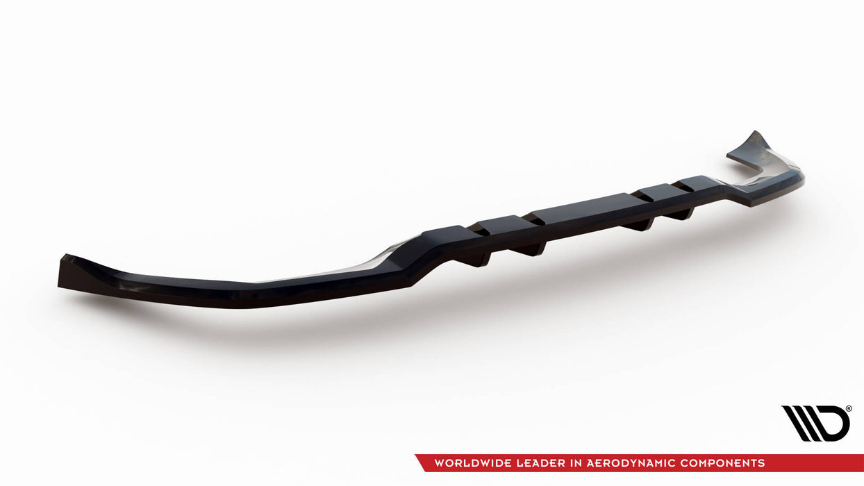 Maxton Design Rear Splitter (with vertical bars) Mercedes-AMG A35 Hatchback W177