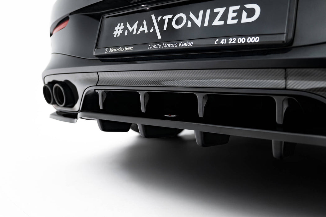 Maxton Design Rear Splitter (with vertical bars) Mercedes-AMG CLE 53 C236