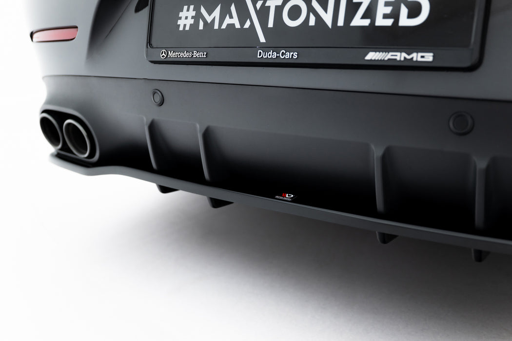 Maxton Design Rear Splitter (with vertical bars) Mercedes-AMG CLS 53 C257