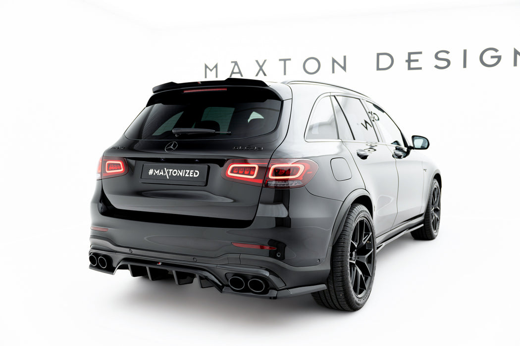 Maxton Design Rear Splitter (with vertical bars) Mercedes-AMG GLC 43 SUV X253 Facelift