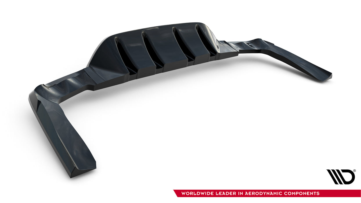 Maxton Design Rear Splitter (with vertical bars) Mercedes-AMG GLC 43 SUV X253 Facelift