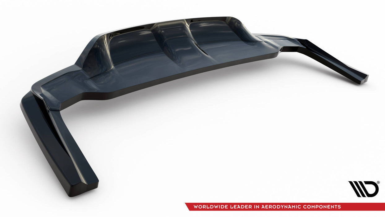 Maxton Design Rear Splitter (with vertical bars) Mercedes-AMG GLE 43 Coupe C292