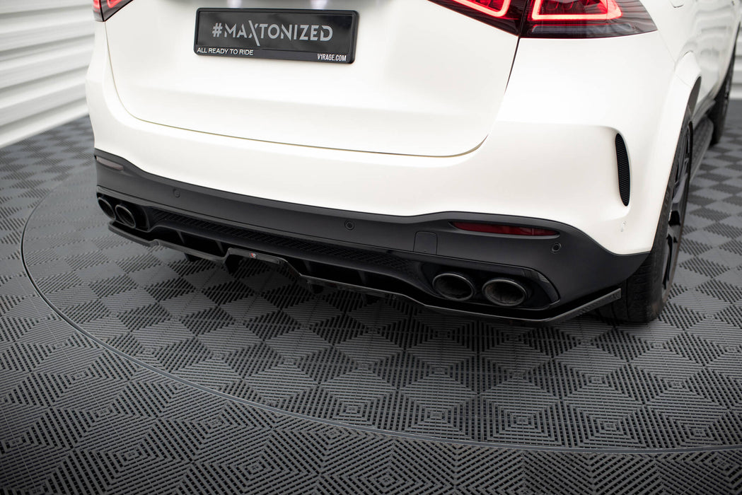 Maxton Design Rear Splitter (with vertical bars) Mercedes-AMG GLE 53 / 63 W167 / W167 Facelift
