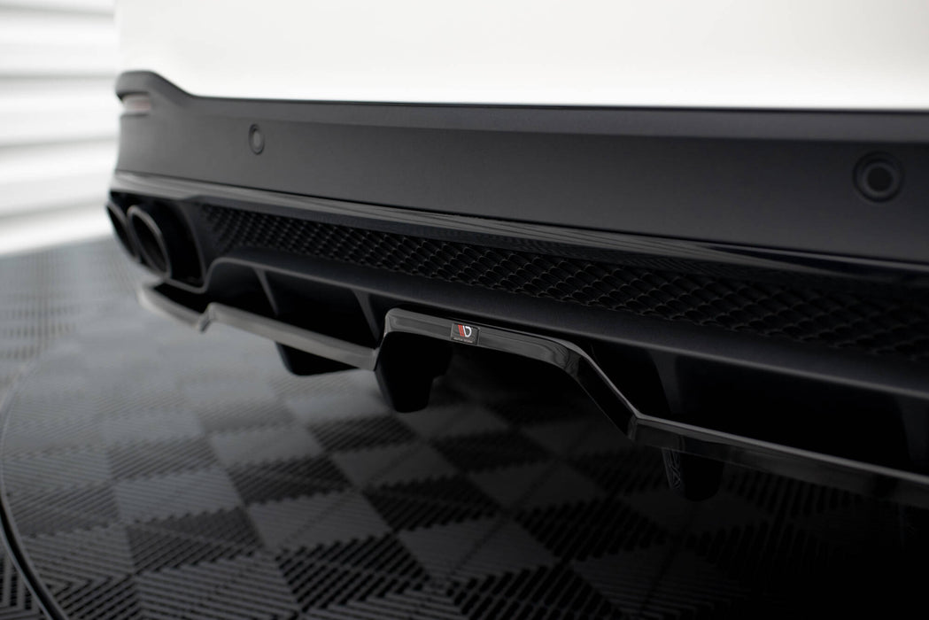 Maxton Design Rear Splitter (with vertical bars) Mercedes-AMG GLE 53 / 63 W167 / W167 Facelift