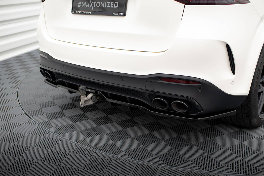 Maxton Design Rear Splitter (with vertical bars) Mercedes-AMG GLE 53 / 63 W167 / W167 Facelift