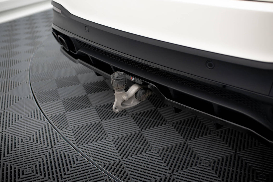 Maxton Design Rear Splitter (with vertical bars) Mercedes-AMG GLE 53 / 63 W167 / W167 Facelift