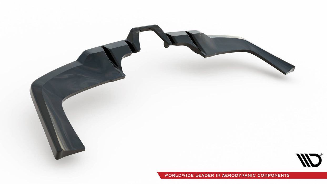 Maxton Design Rear Splitter (with vertical bars) Mercedes-AMG GLE 53 / 63 W167 / W167 Facelift