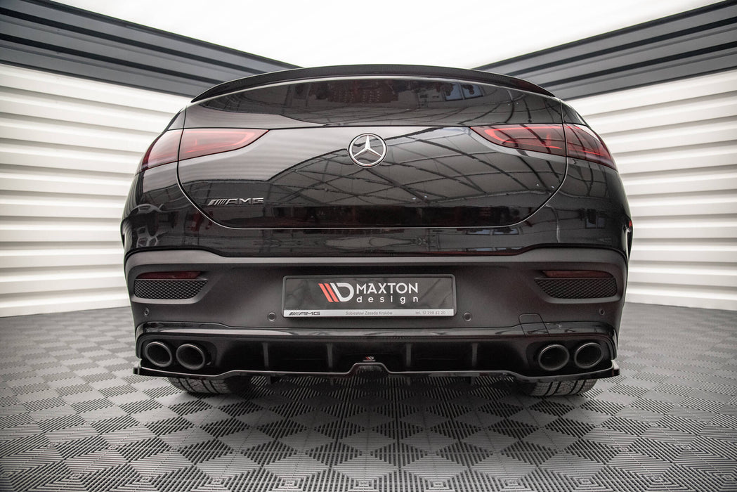 Maxton Design Rear Splitter (with vertical bars) Mercedes-AMG GLE 53 Coupe C167 / C167 Facelift