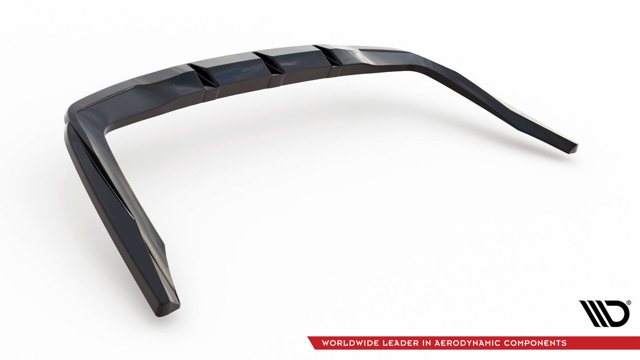 Maxton Design Rear Splitter (with vertical bars) Mercedes-AMG GT 43 4 Door Coupe V8 Styling Package