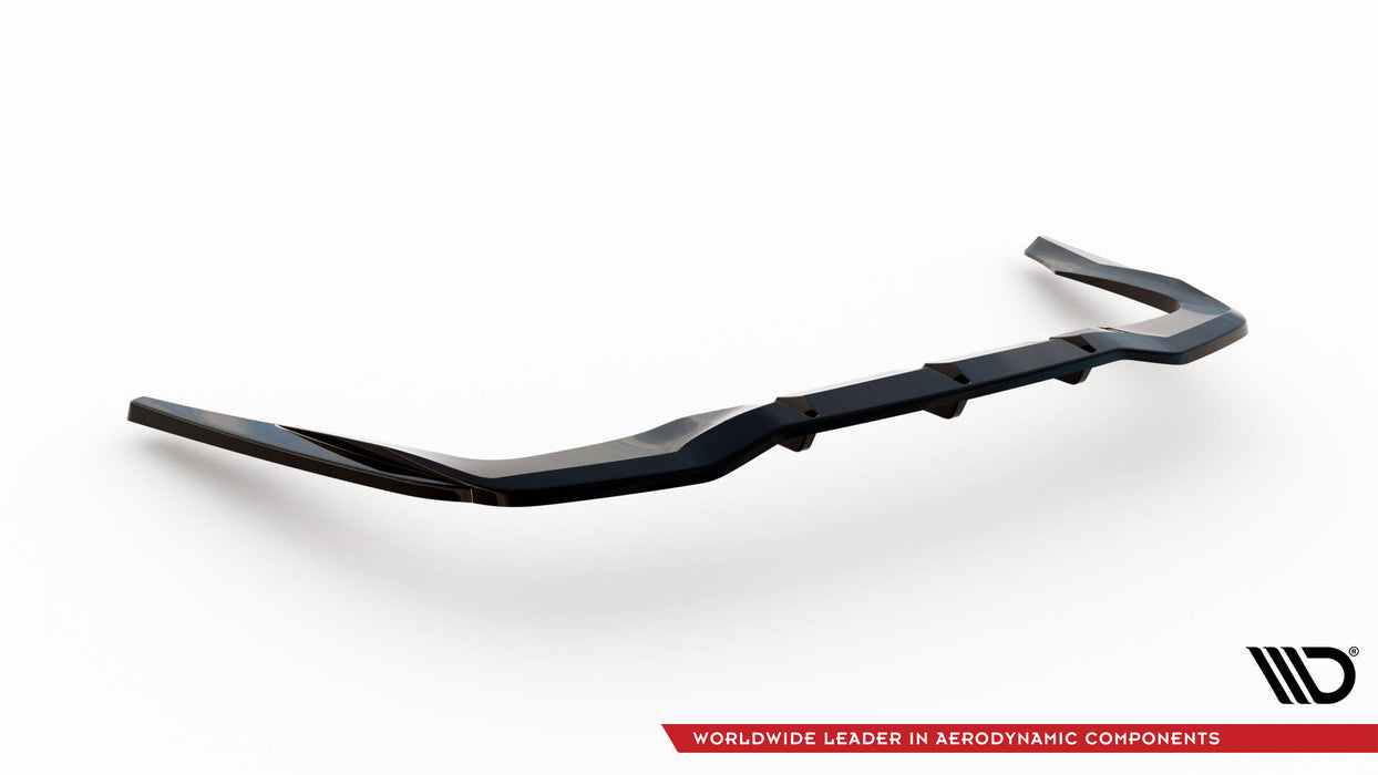 Maxton Design Rear Splitter (with vertical bars) Mercedes-AMG GT 43 4 Door Coupe V8 Styling Package