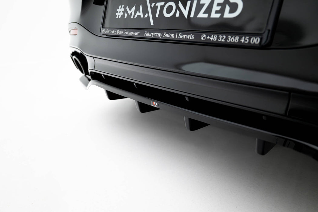 Maxton Design Rear Splitter (with vertical bars) Mercedes-AMG SL 63 R232