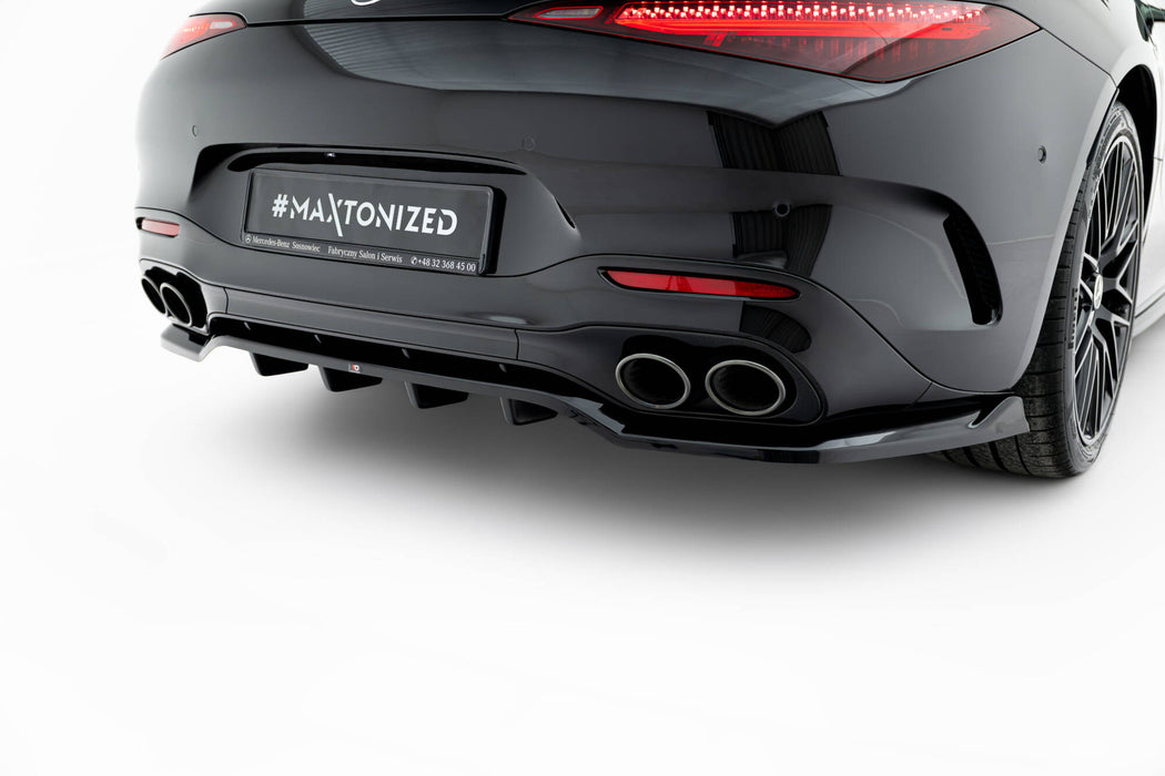 Maxton Design Rear Splitter (with vertical bars) Mercedes-AMG SL 63 R232