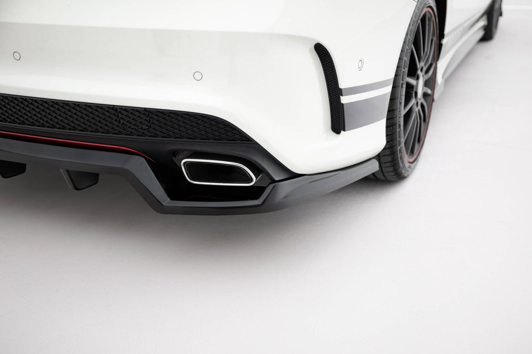 Maxton Design Rear Splitter (with vertical bars) Mercedes-Benz CLA AMG-Line C117
