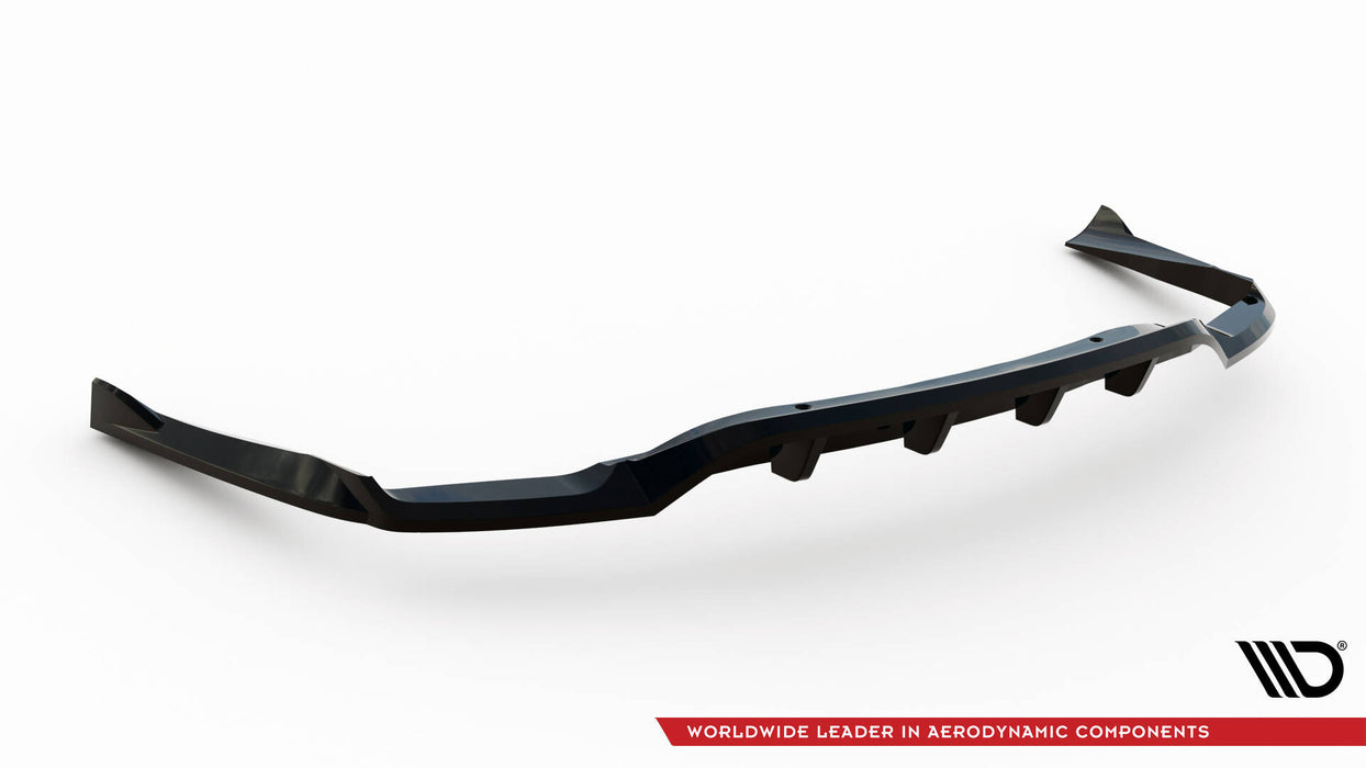 Maxton Design Rear Splitter (with vertical bars) Mercedes-Benz CLA C117 Facelift