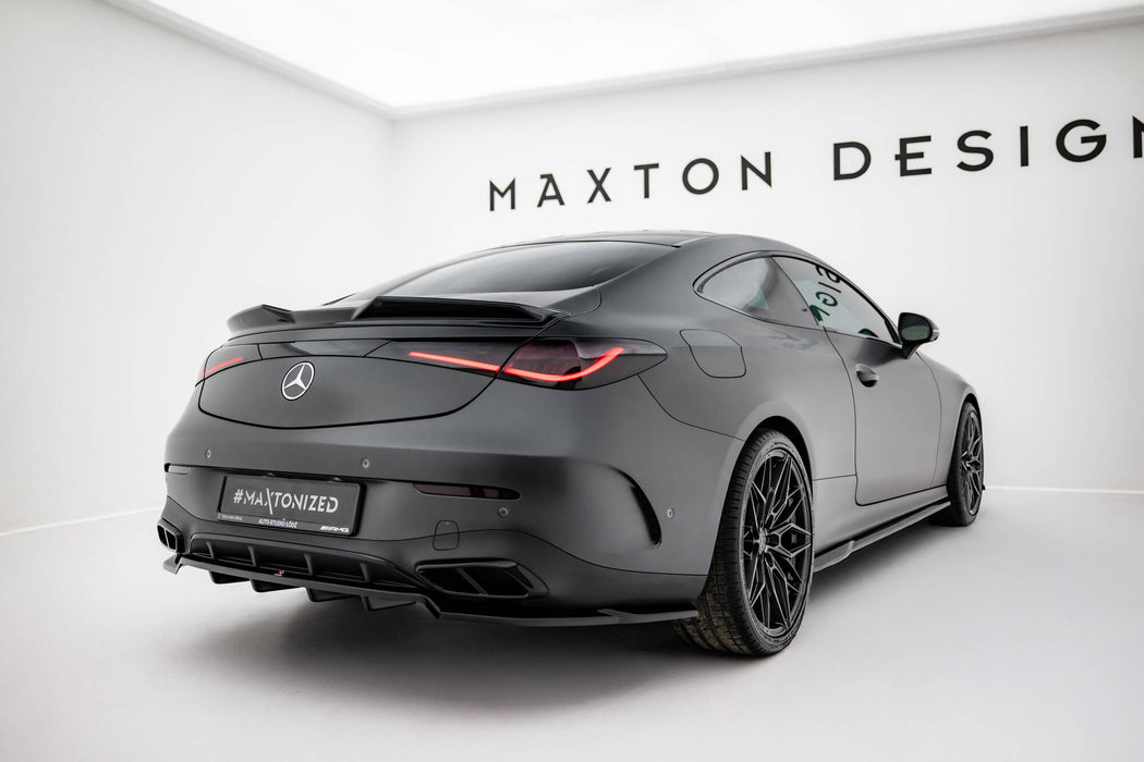 Maxton Design Rear Splitter (with vertical bars) Mercedes-Benz CLE AMG-Line C236