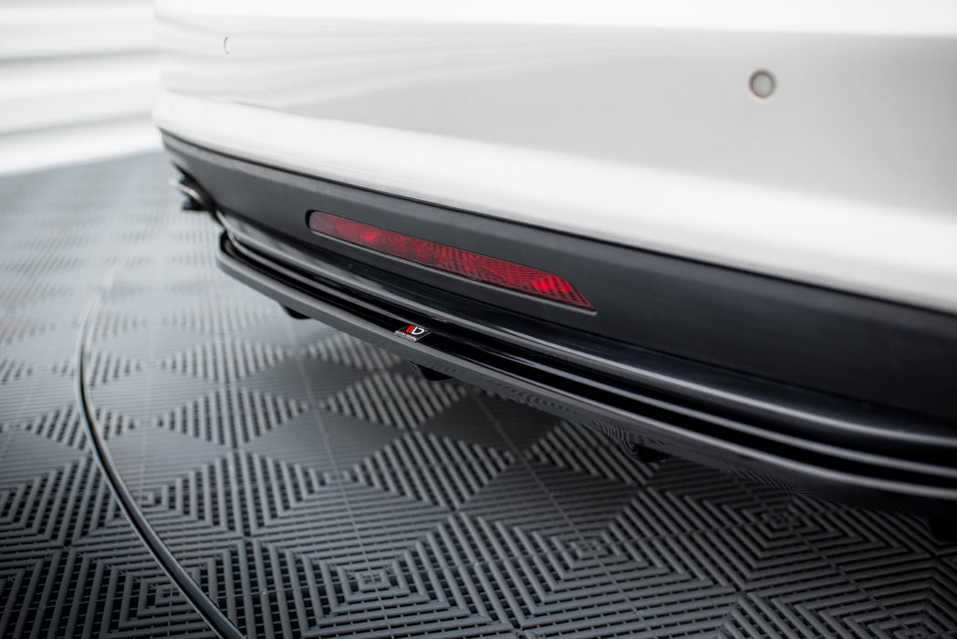 Maxton Design Rear Splitter (with vertical bars) Mercedes-Benz CLS AMG-Line C218