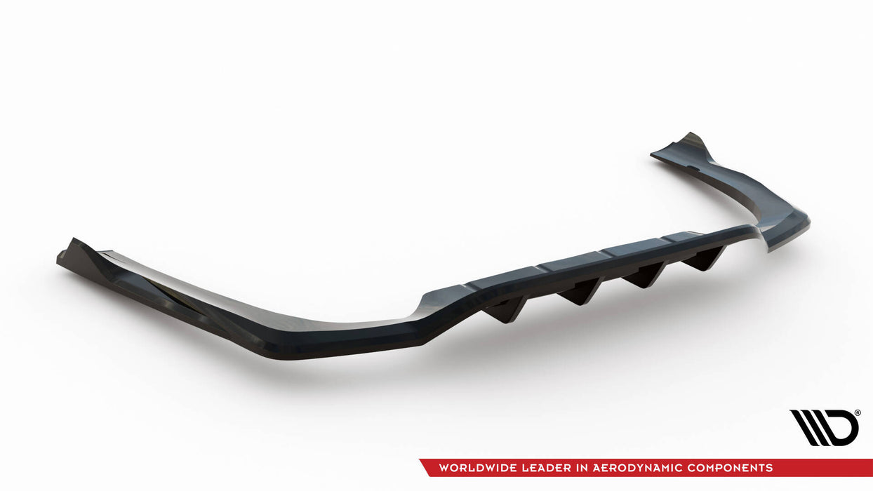 Maxton Design Rear Splitter (with vertical bars) Mercedes-Benz E AMG-Line W214
