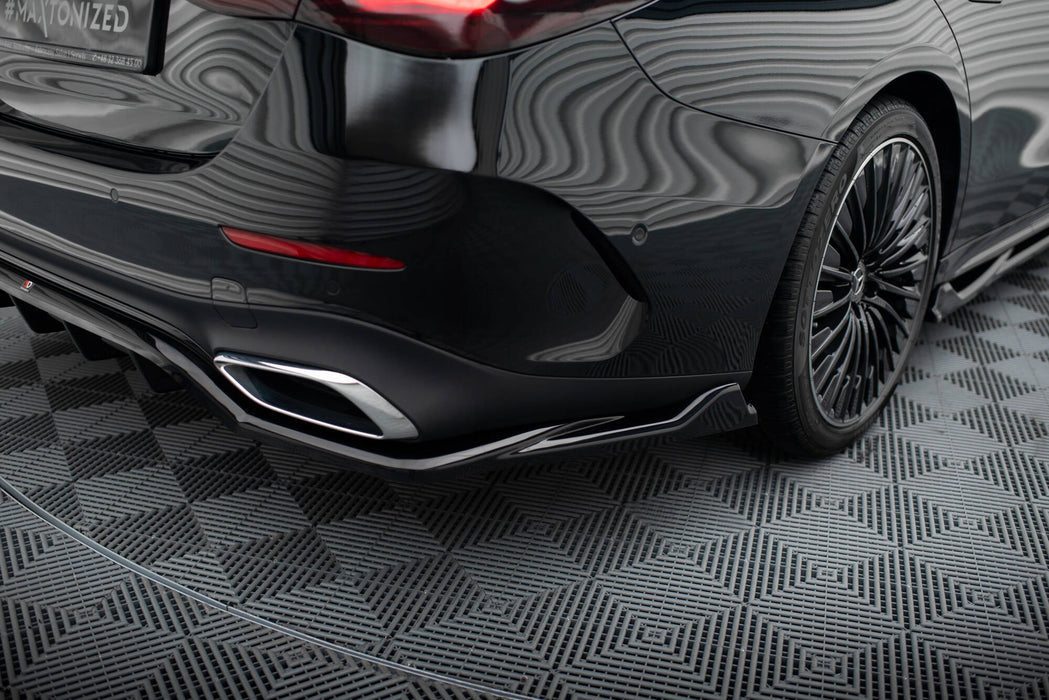 Maxton Design Rear Splitter (with vertical bars) Mercedes-Benz E AMG-Line W214