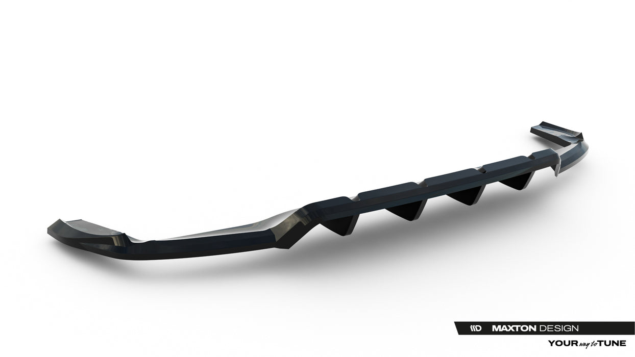 Maxton Design Rear Splitter (with vertical bars) Mercedes-Benz GLA 45 AMG X156 Facelift