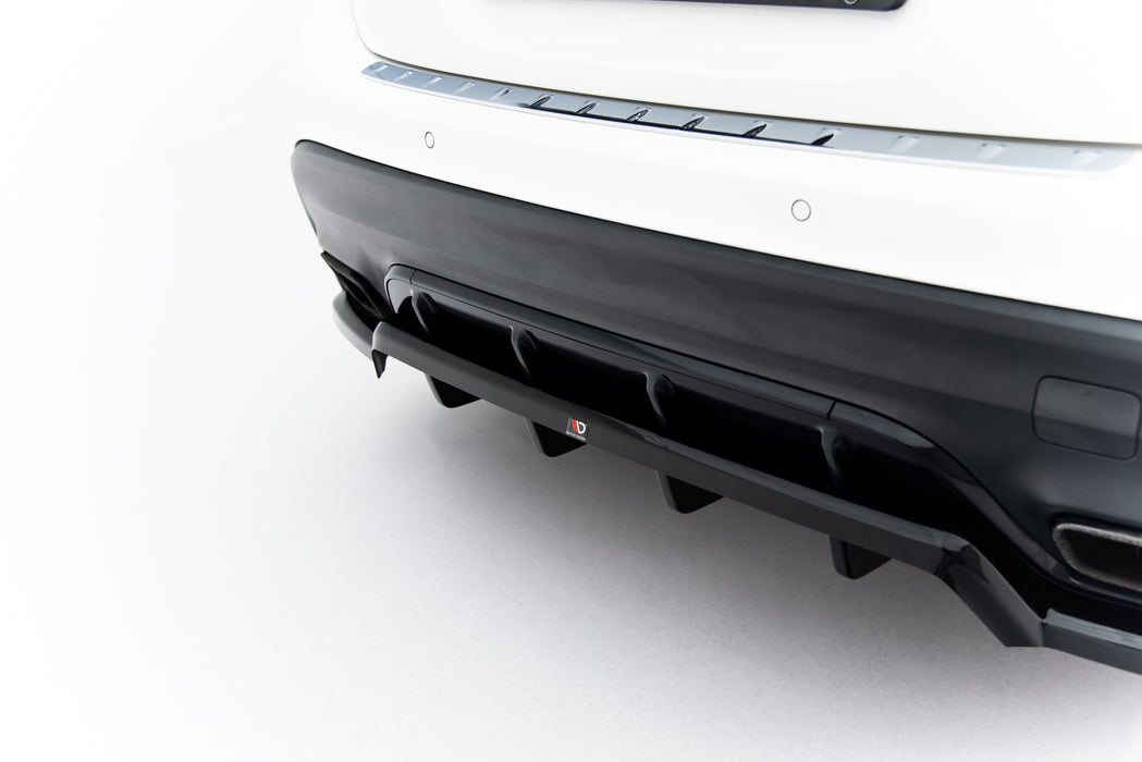 Maxton Design Rear Splitter (with vertical bars) Mercedes-Benz GLA 45 AMG X156 Facelift