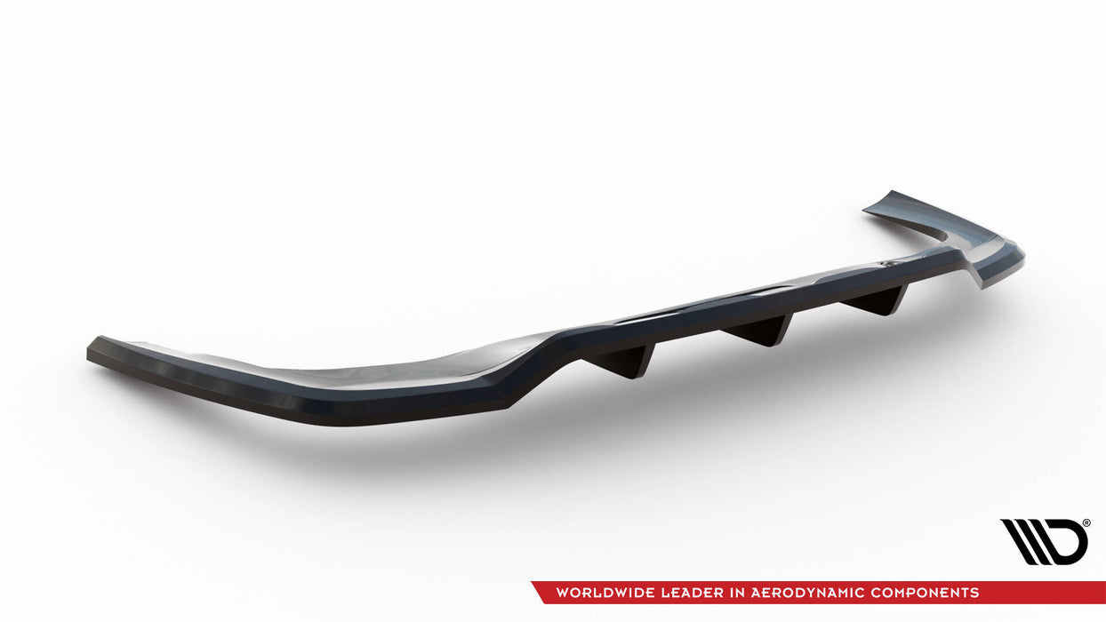 Maxton Design Rear Splitter (with vertical bars) Mercedes-Benz GLC Coupe AMG-Line C254
