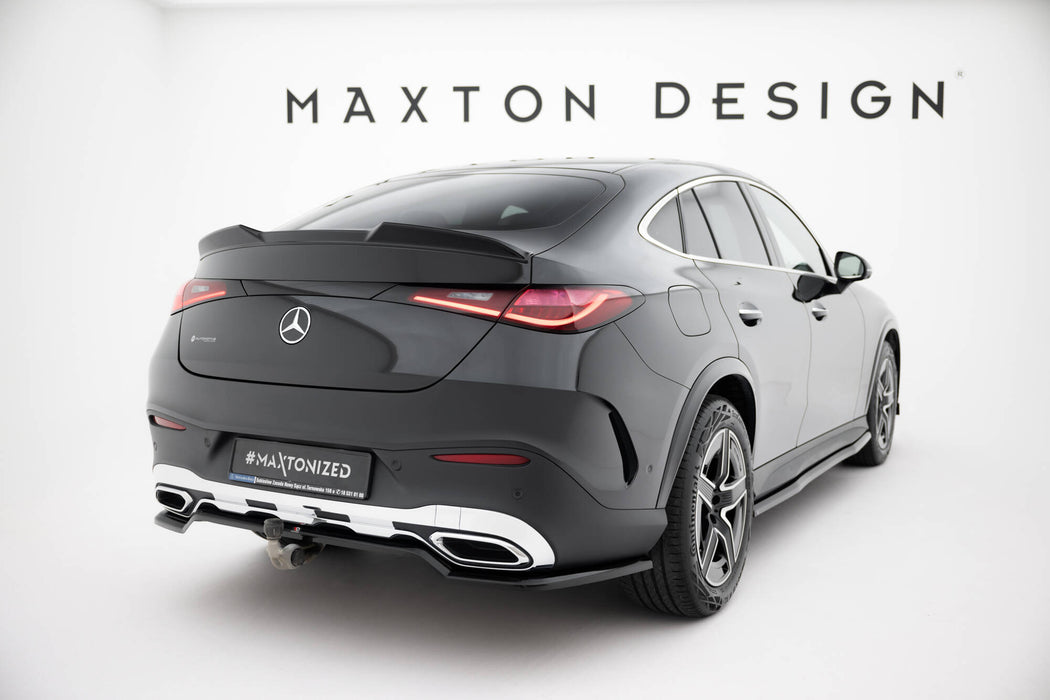 Maxton Design Rear Splitter (with vertical bars) Mercedes-Benz GLC Coupe AMG-Line C254
