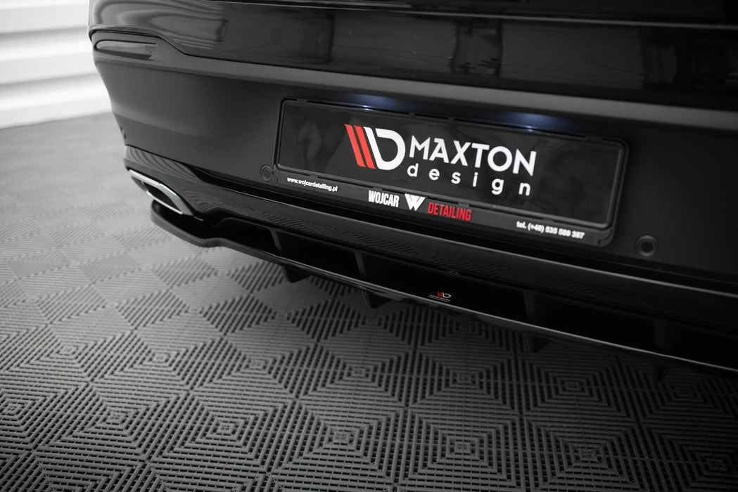 Maxton Design Rear Splitter (with vertical bars) Mercedes-Benz GLE Coupe AMG-Line C167 / C167 Facelift