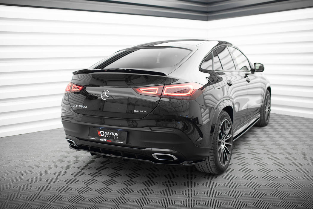 Maxton Design Rear Splitter (with vertical bars) Mercedes-Benz GLE Coupe AMG-Line C167 / C167 Facelift