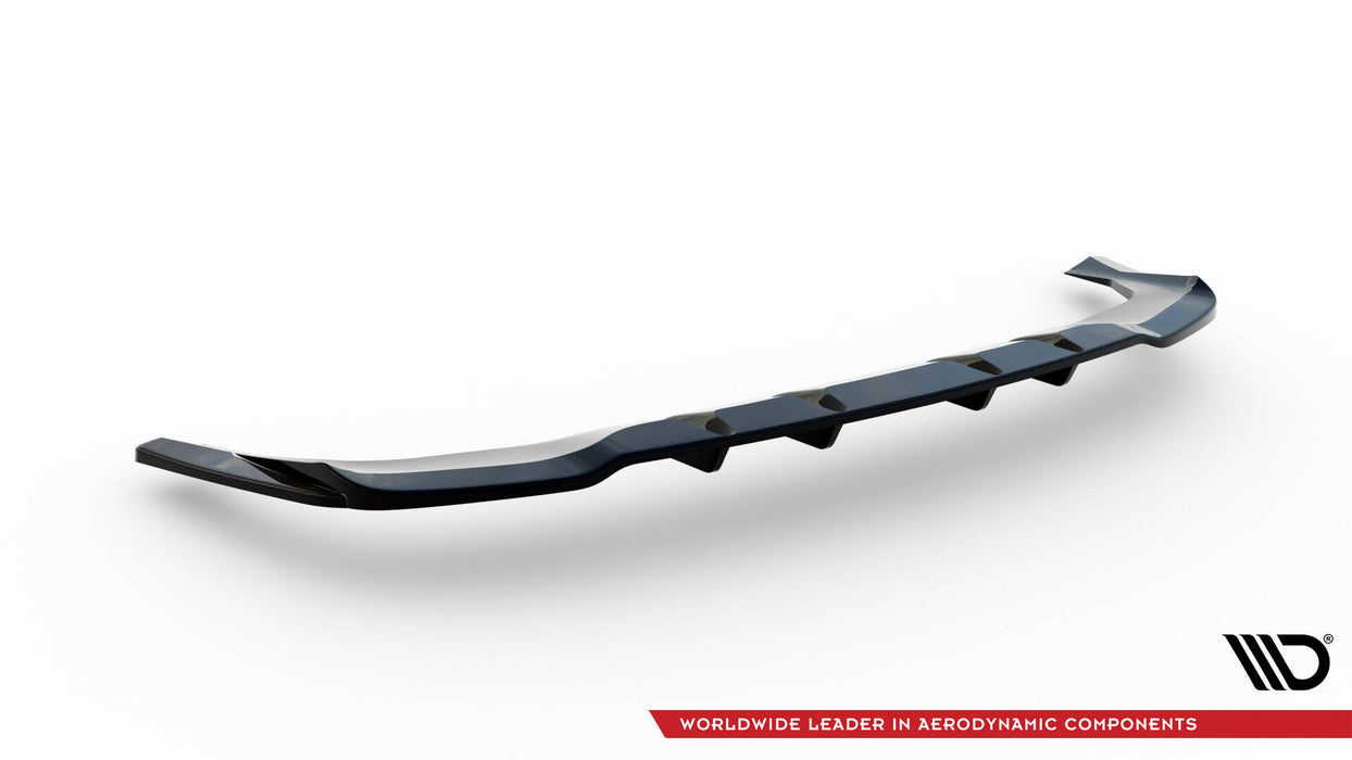 Maxton Design Rear Splitter (with vertical bars) Mercedes-Benz GLE Coupe AMG-Line C167 / C167 Facelift