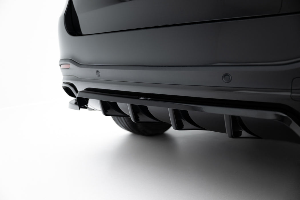 Maxton Design Rear Splitter (with vertical bars) Mercedes-Benz GLE SUV AMG-Line W167 / W167 Facelift