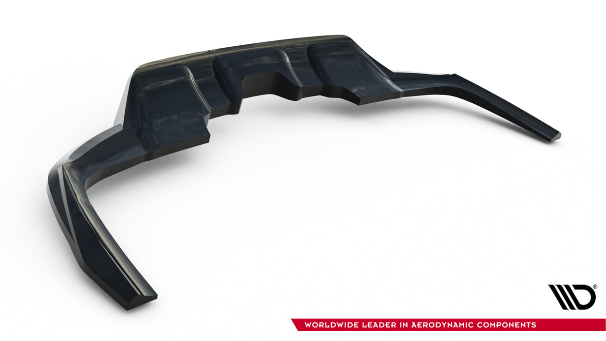 Maxton Design Rear Splitter (with vertical bars) Mercedes-Benz GLS AMG-Line X167 Facelift