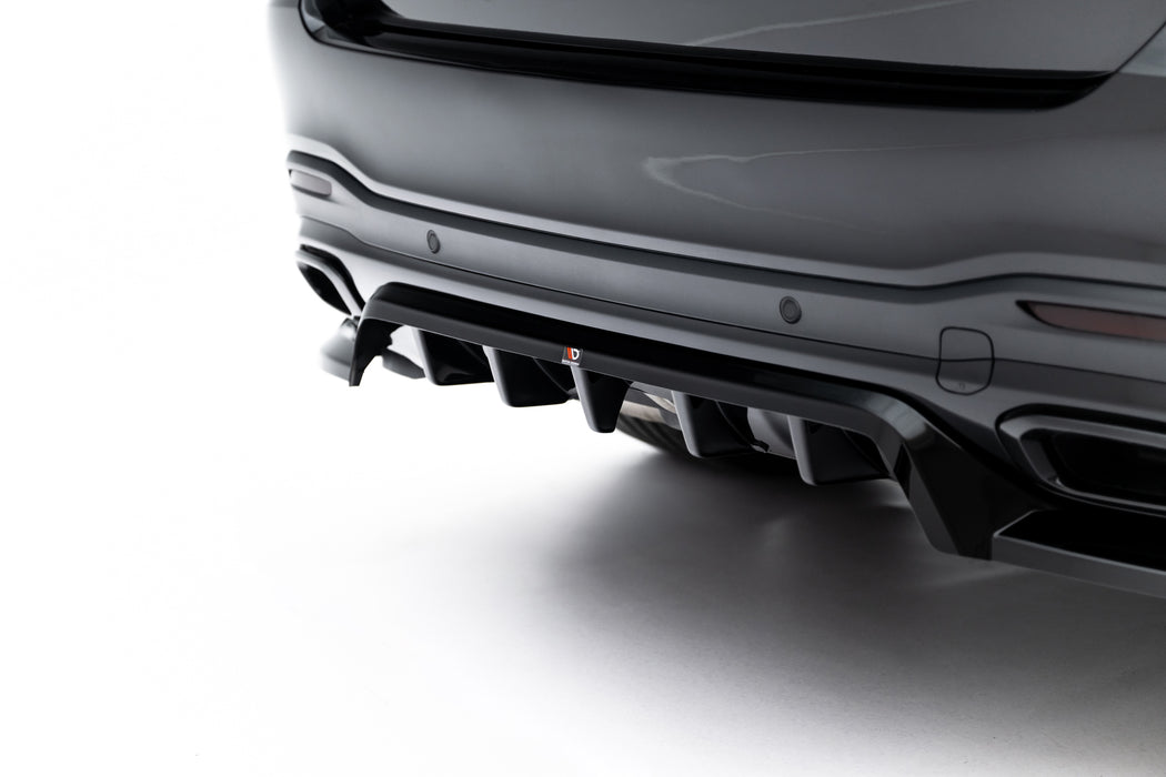 Maxton Design Rear Splitter (with vertical bars) Mercedes-Benz GLS AMG-Line X167 Facelift