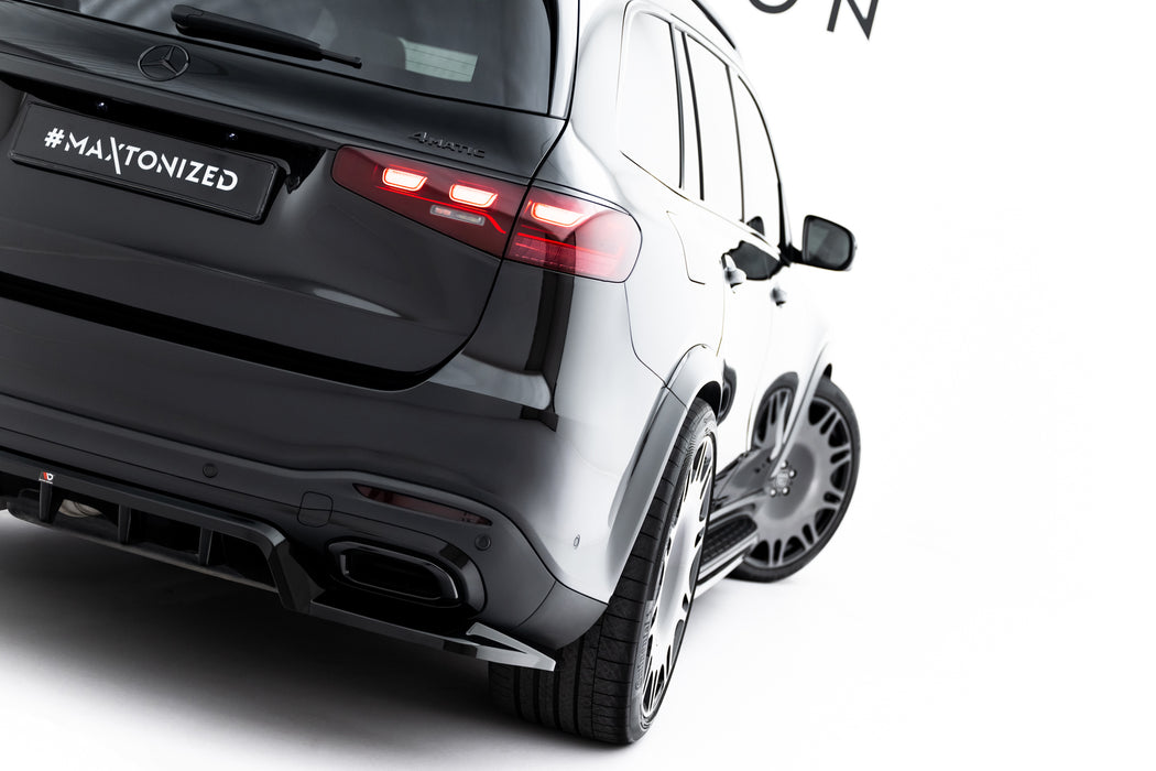 Maxton Design Rear Splitter (with vertical bars) Mercedes-Benz GLS AMG-Line X167 Facelift