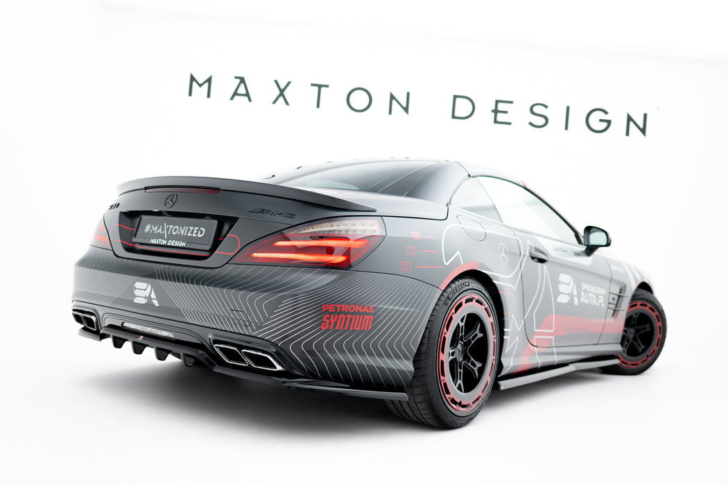 Maxton Design Rear Splitter (with vertical bars) Mercedes-Benz SL 63 AMG R231