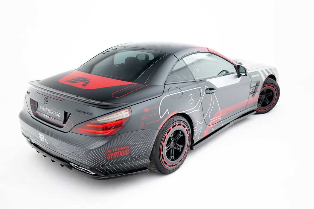 Maxton Design Rear Splitter (with vertical bars) Mercedes-Benz SL 63 AMG R231