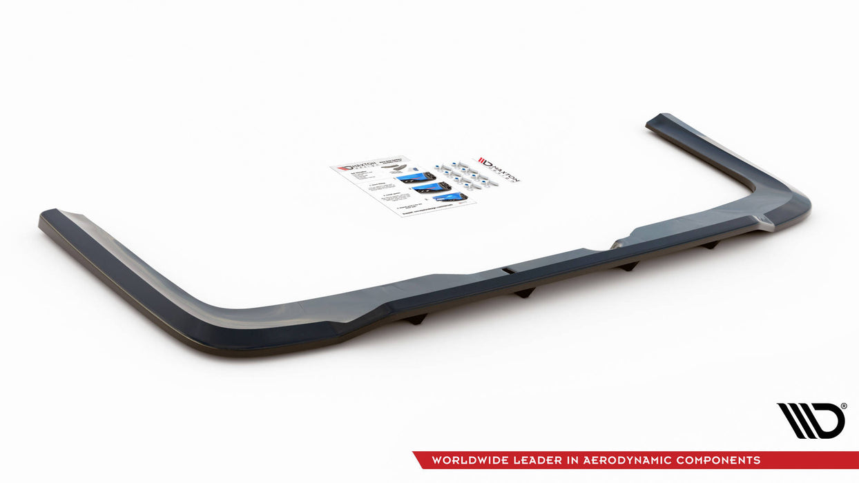 Maxton Design Rear Splitter (with vertical bars) Mercedes-Benz V-Class AMG-Line W447 Facelift