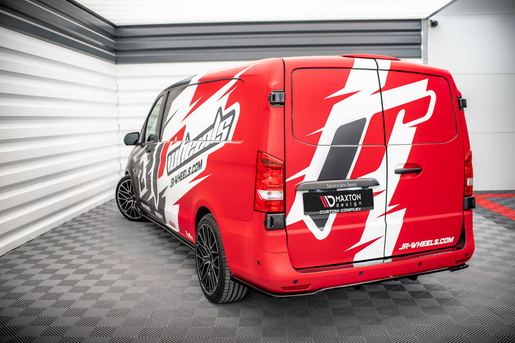 Maxton Design Rear Splitter (with vertical bars) Mercedes-Benz Vito / V W447 Facelift