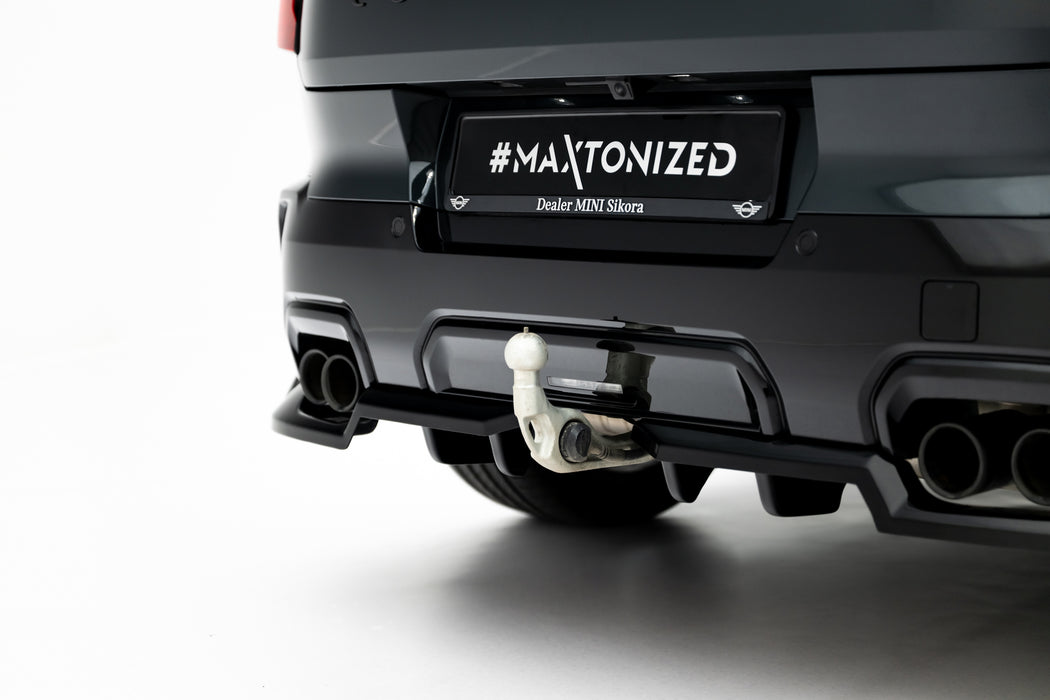 Maxton Design Rear Splitter (with vertical bars) Mini Countryman JCW U25