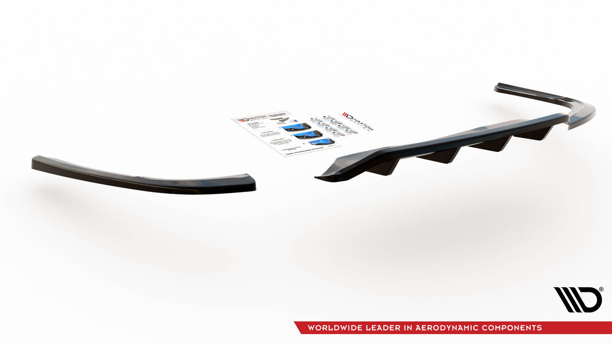 Maxton Design Rear Splitter (with vertical bars) Opel Insignia Mk2
