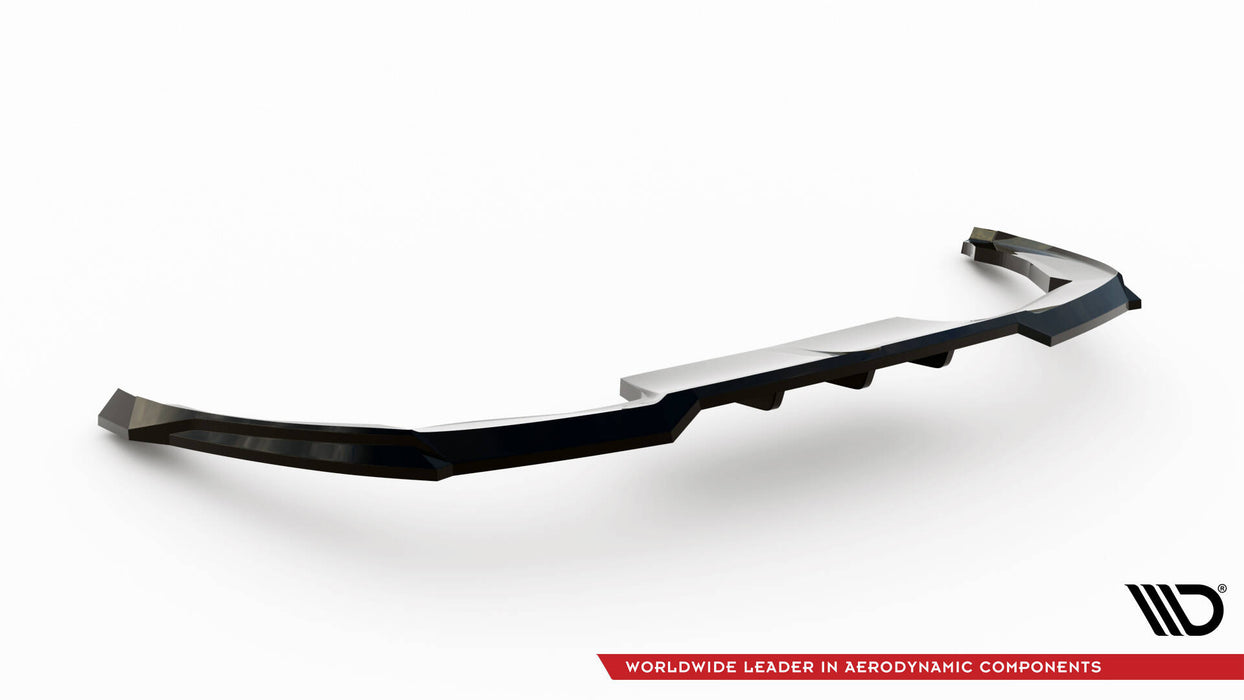 Maxton Design Rear Splitter (with vertical bars) Peugeot 408 Mk1