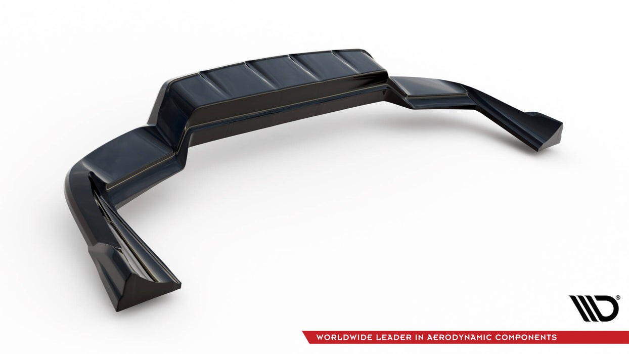 Maxton Design Rear Splitter (with vertical bars) Porsche Cayenne Coupe / SUV Mk3