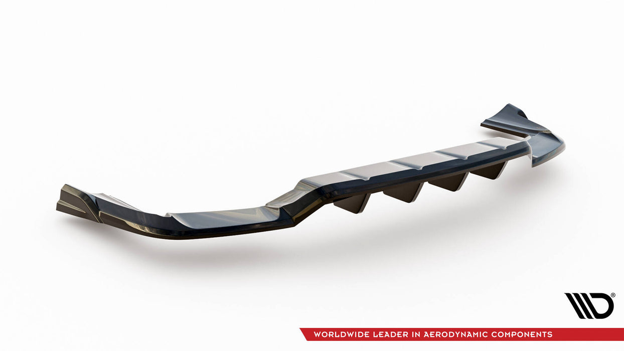Maxton Design Rear Splitter (with vertical bars) Porsche Cayenne Coupe / SUV Mk3