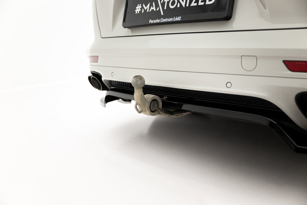 Maxton Design Rear Splitter (with vertical bars) Porsche Panamera GTS Sport Turismo 971 Facelift