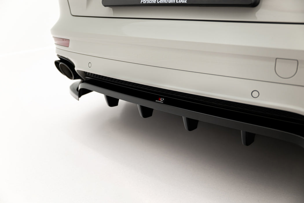 Maxton Design Rear Splitter (with vertical bars) Porsche Panamera GTS Sport Turismo 971 Facelift
