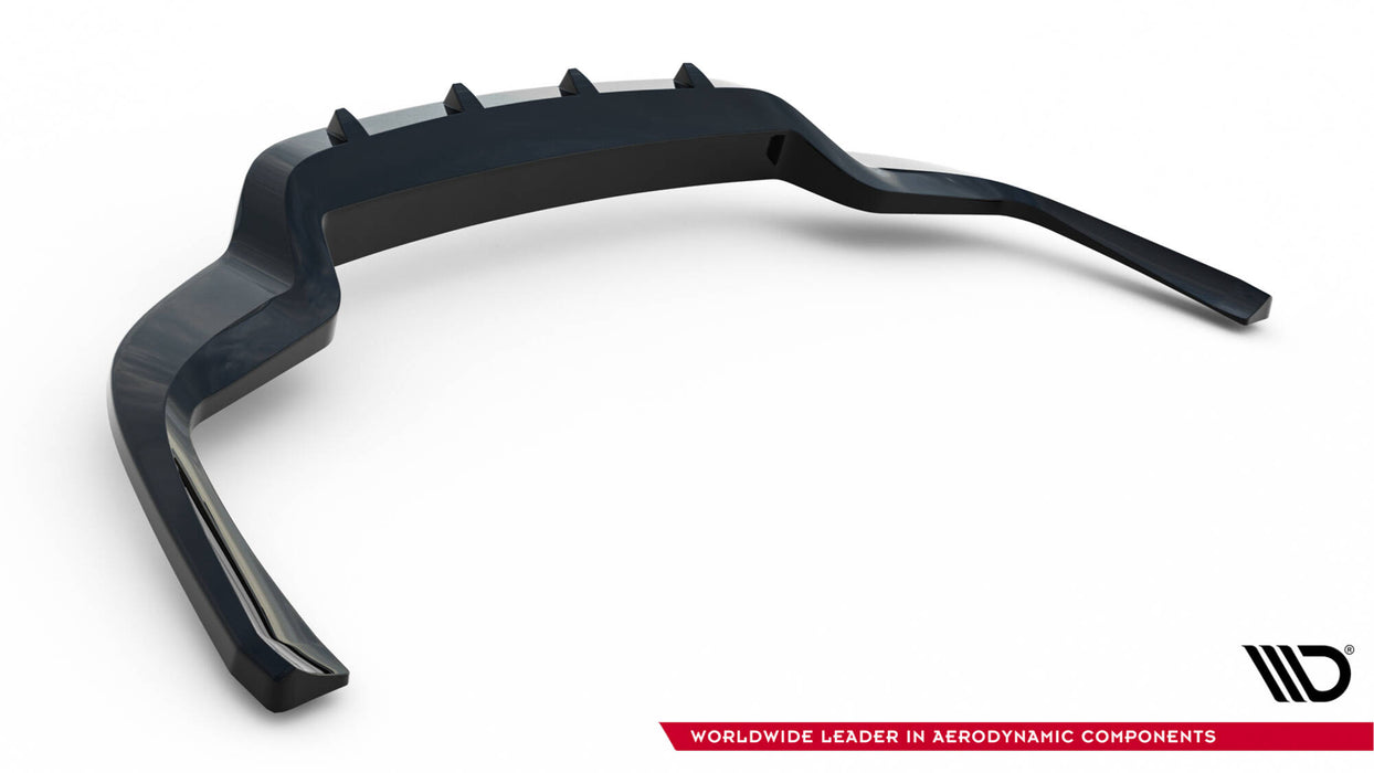 Maxton Design Rear Splitter (with vertical bars) Porsche Panamera Turbo S E-Hybrid / Panamera E-Hybrid / Panamera 4S 971