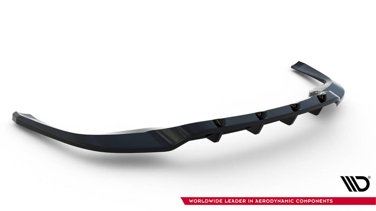 Maxton Design Rear Splitter (with vertical bars) Porsche Panamera Turbo S E-Hybrid / Panamera E-Hybrid / Panamera 4S 971