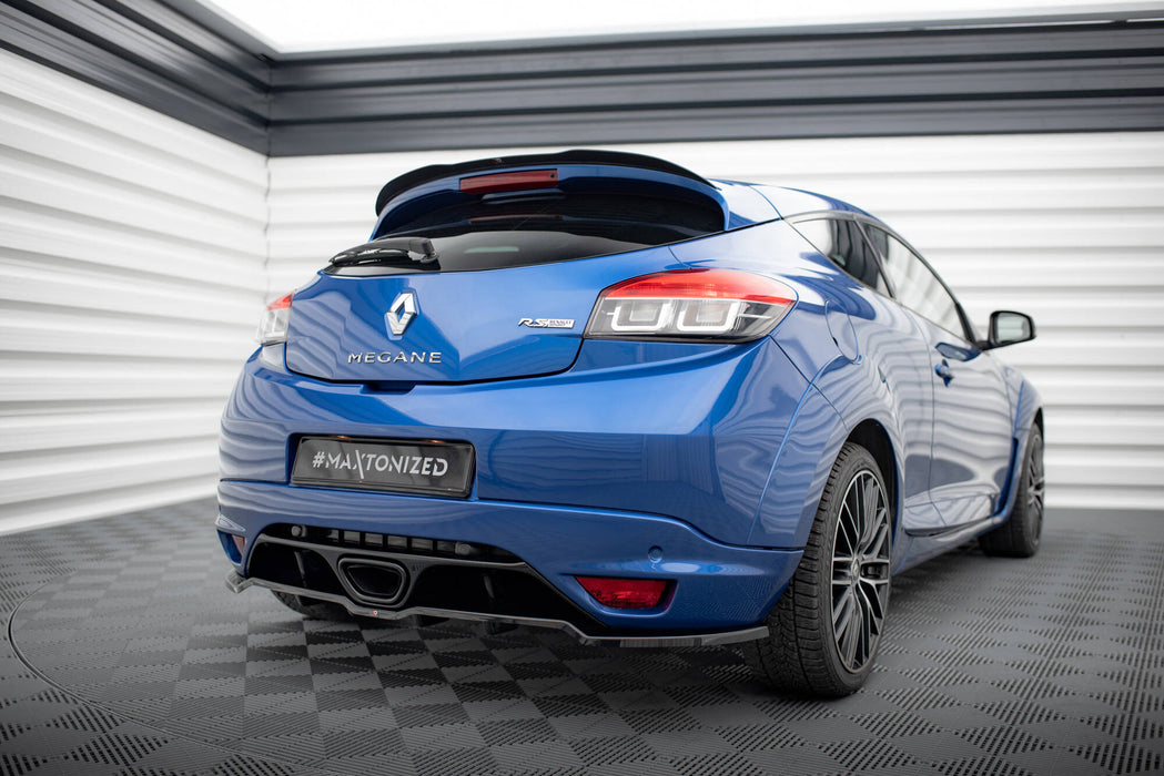 Maxton Design Rear Splitter (with vertical bars) Renault Megane RS Mk3